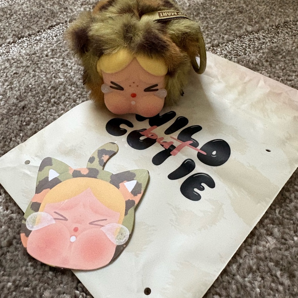 Wild Cutie Kids Plush Keychain
